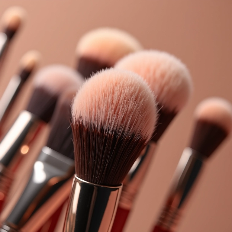 Pincel ideal para aplicar pó facial em pele madura.