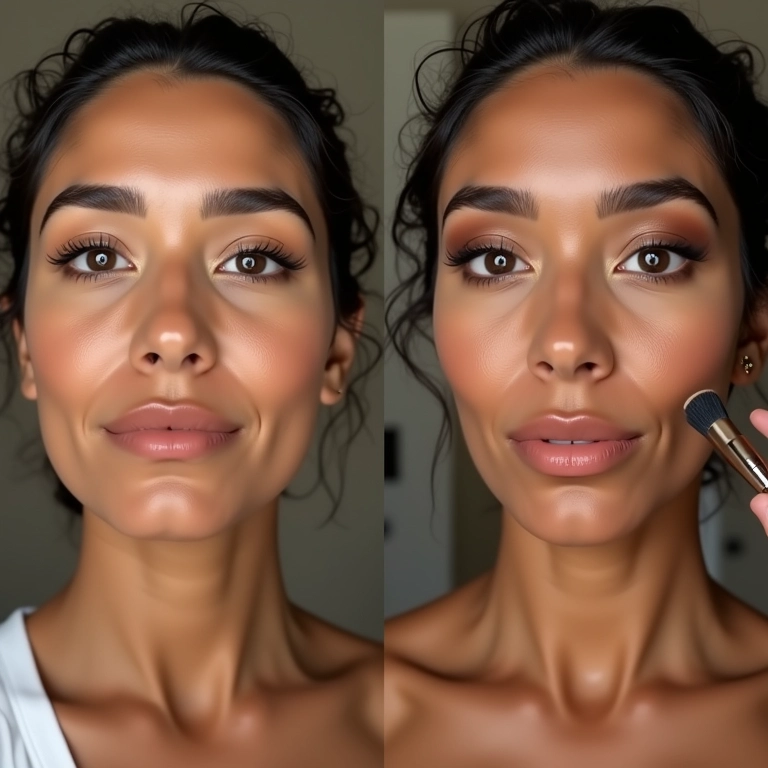 Pó finalizador amarelo e contorno: dupla perfeita.