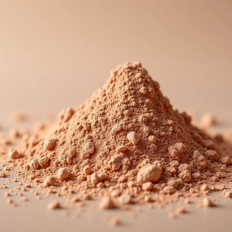 Pó mineral à prova d'água: opção natural.