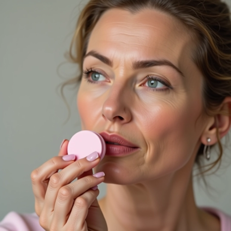 Pó solto rosa para pele madura: cuidados especiais.