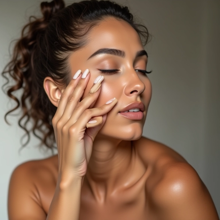 Prepare a pele antes da base matte.