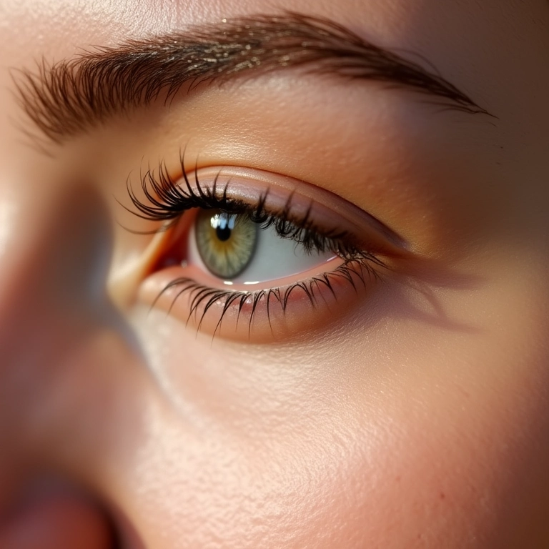 Prevenção de craquelamento do corretivo com pó translúcido.