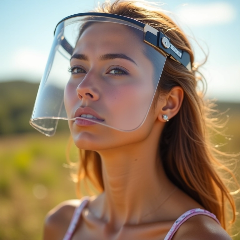 Prevenção do melasma com base e proteção.