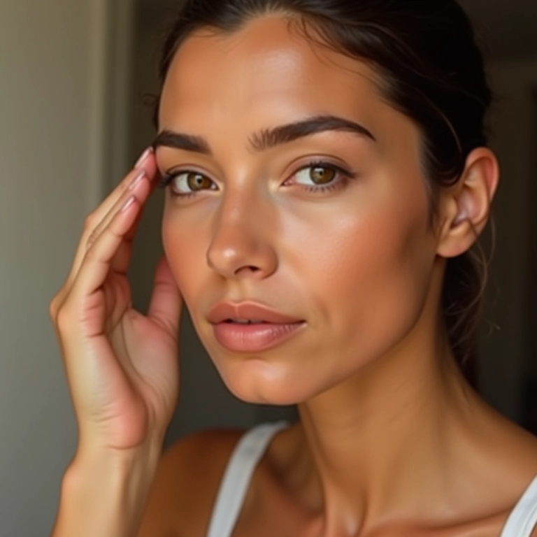 Primer com cor para uniformizar o tom da pele.