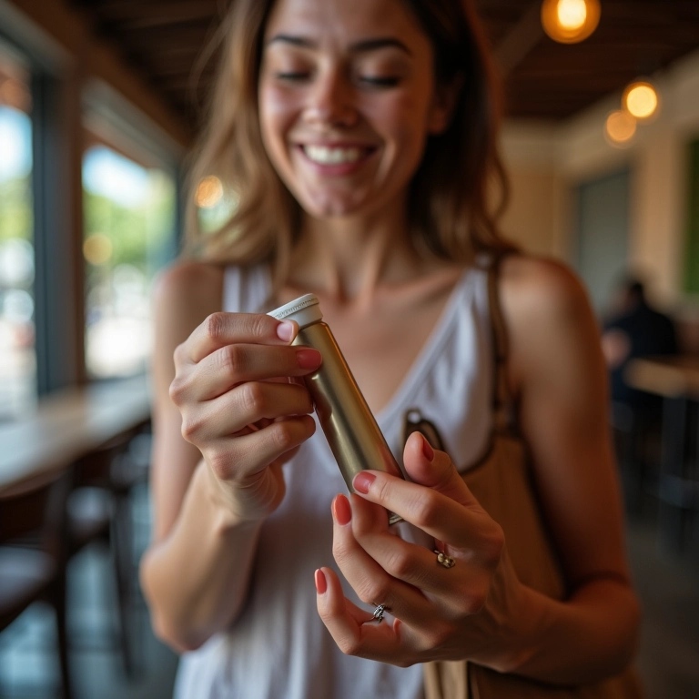 Primer em bastão para levar na bolsa