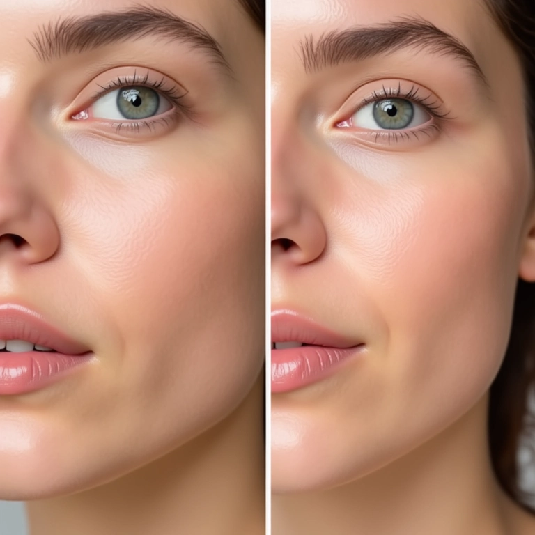 Primer em bastão uniformizando textura da pele