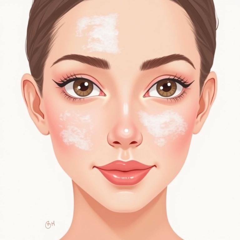 Primer específico para cada área do rosto.