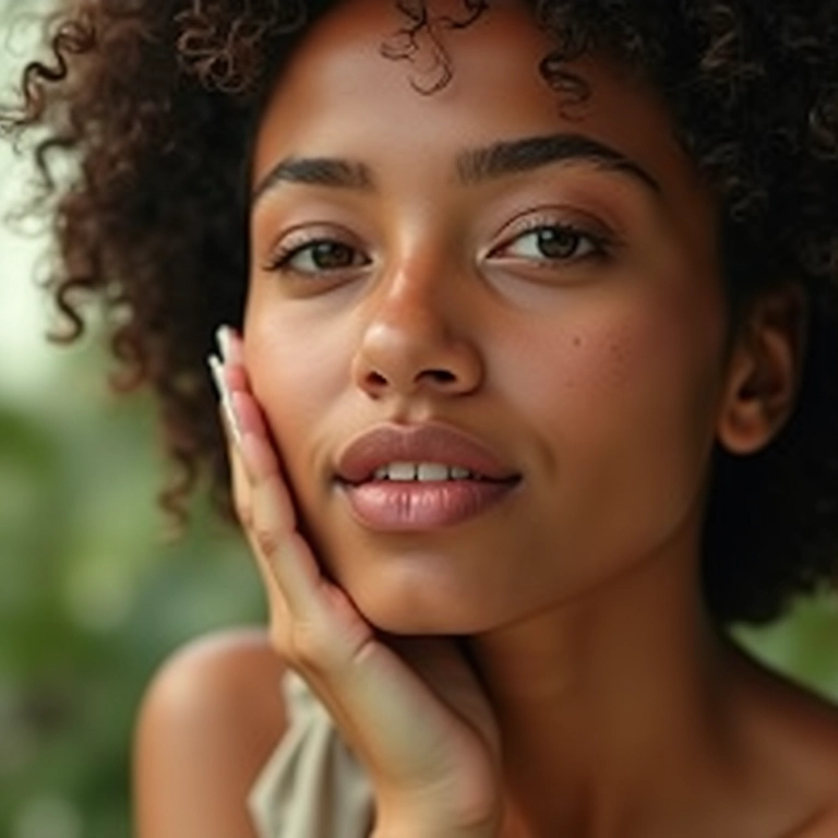 Primer mineral para cuidado da pele com rosácea.