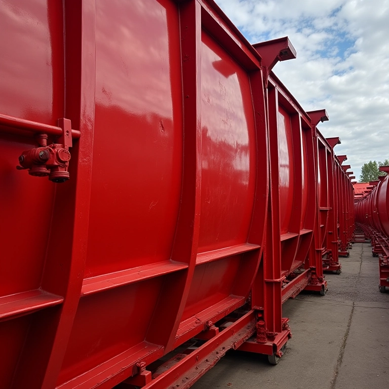 Primer vermelho e a conservação de estruturas metálicas.