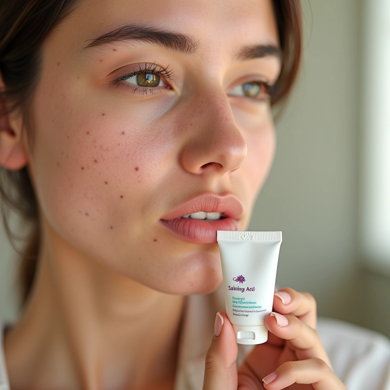 Produtos com ácido salicílico.