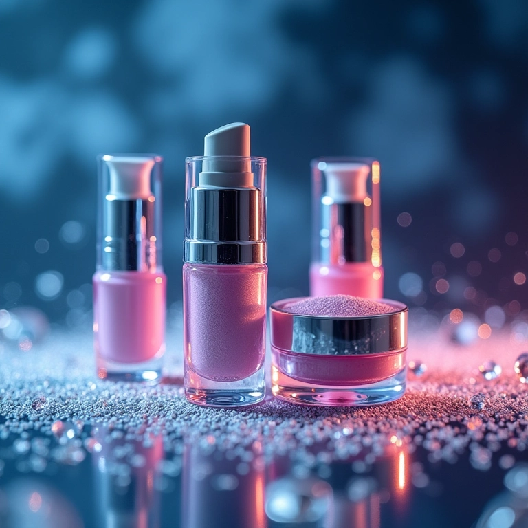 Produtos cosméticos com pó de diamante potencializando a ação de outros ingredientes.