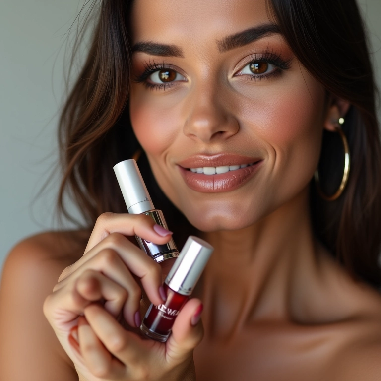 Produtos de maquiagem de alta qualidade.