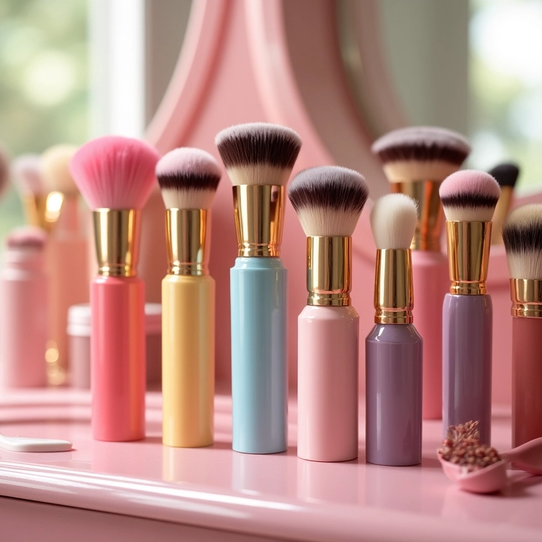 Produtos específicos para limpeza de pincéis.