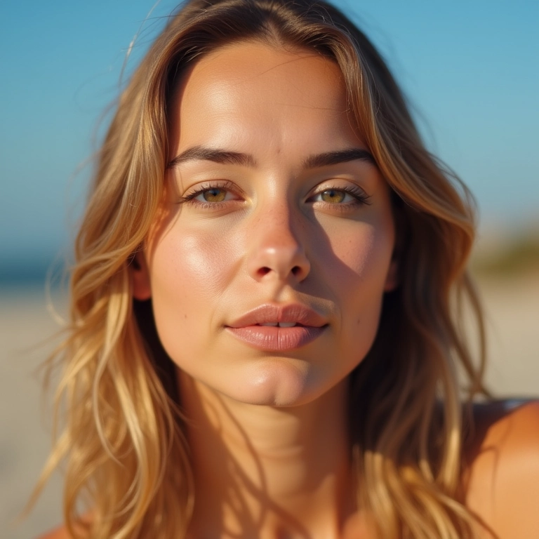 Proteção solar com BB cream matte.