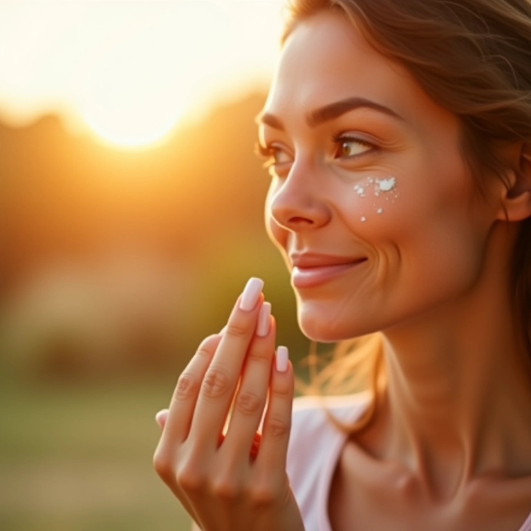 Proteção solar diária com CC cream e Vitamina C.