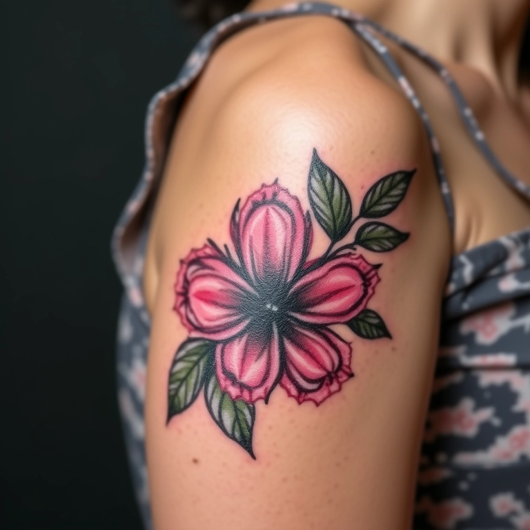 Remoção digital de tatuagem temporária com corretivo.