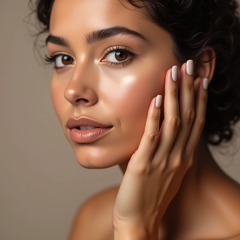 Selar a base matte com pó translúcido.