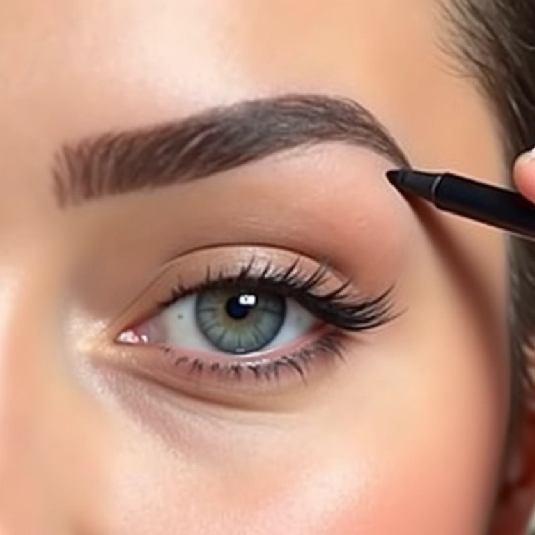 Sobrancelhas bem definidas para um look pin up impecável.