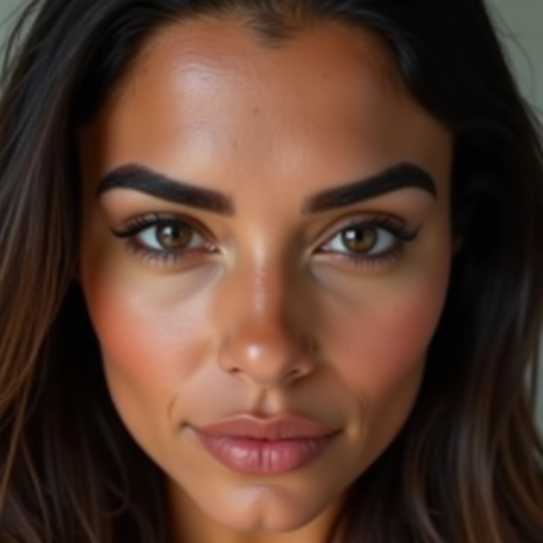 Sobrancelhas bem definidas para um olhar marcante.