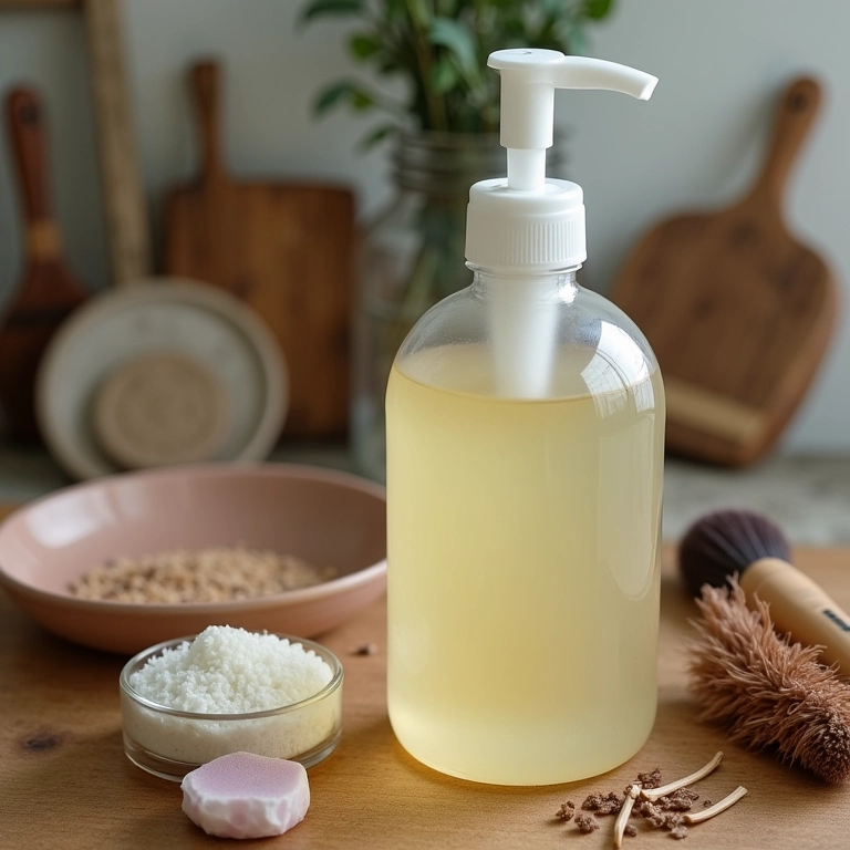 Solução caseira para limpeza de pincéis.