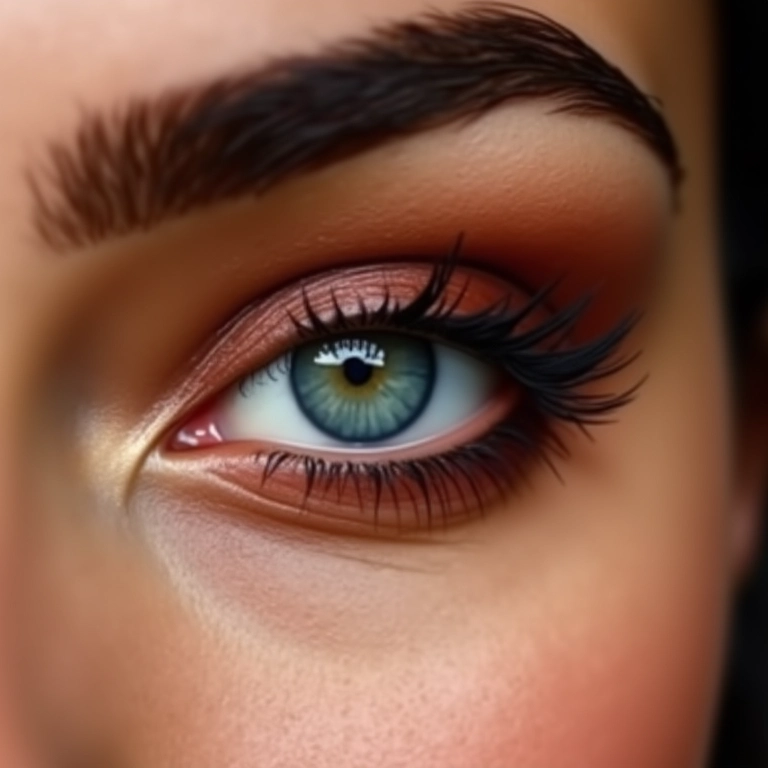 Sombra líquida matte, look natural e sofisticado.