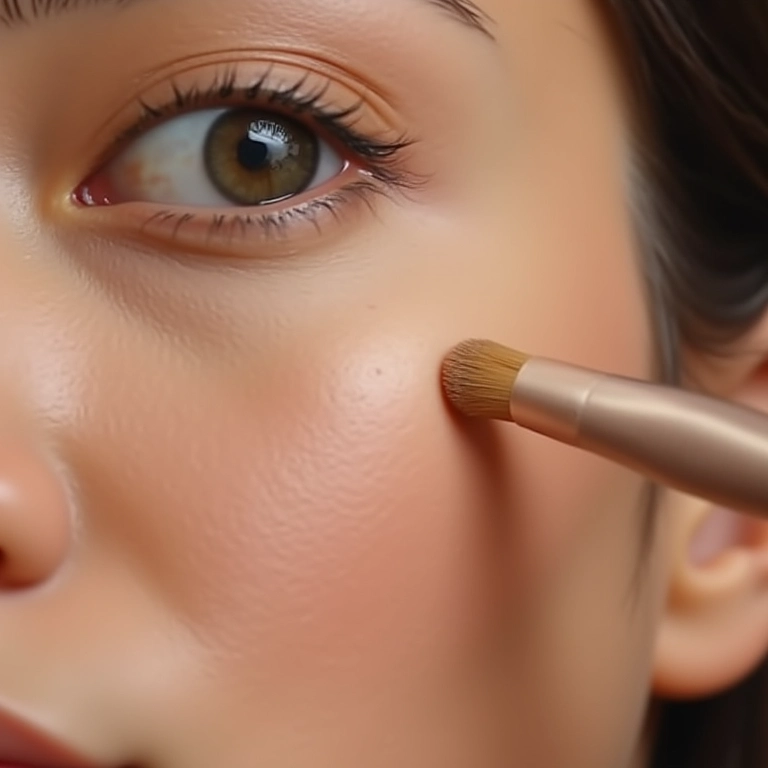 Técnica correta de aplicação do corretivo.