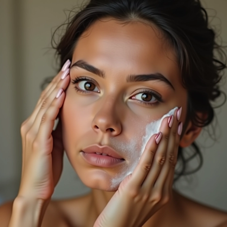 Técnica de baking com pó de sílica antes da base.