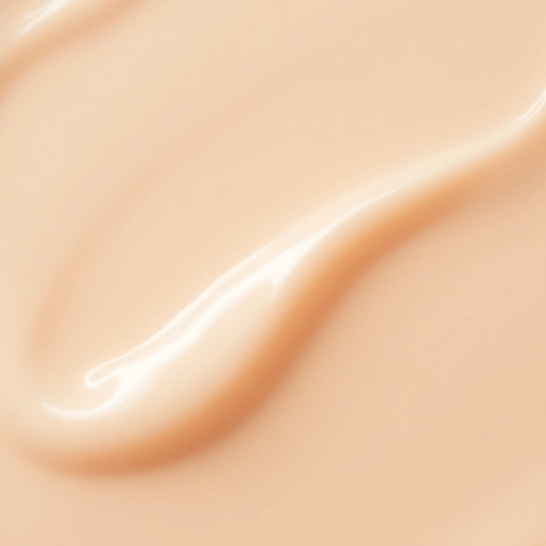 Textura cremosa do BB cream.