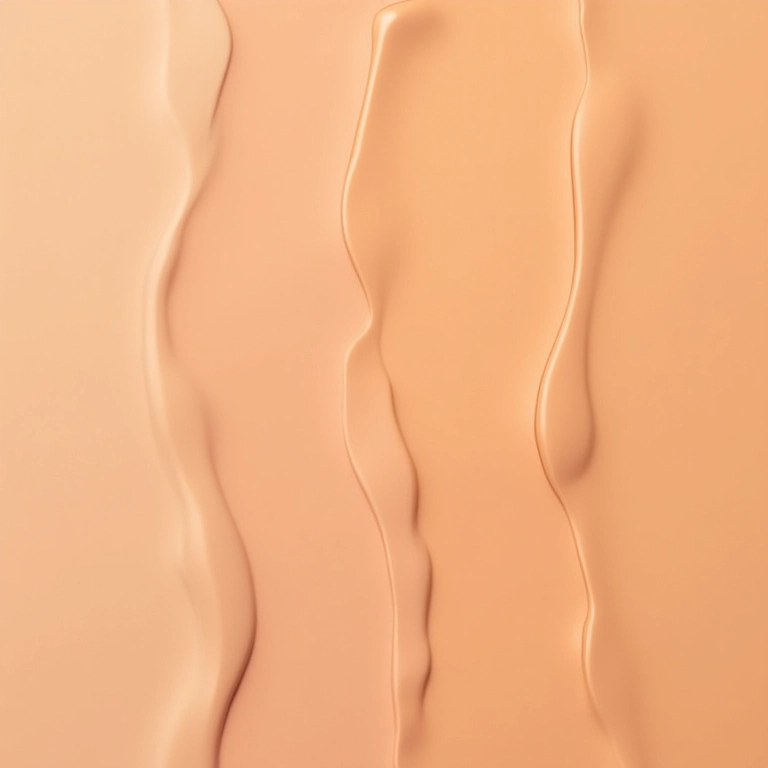 Textura do corretivo cremoso