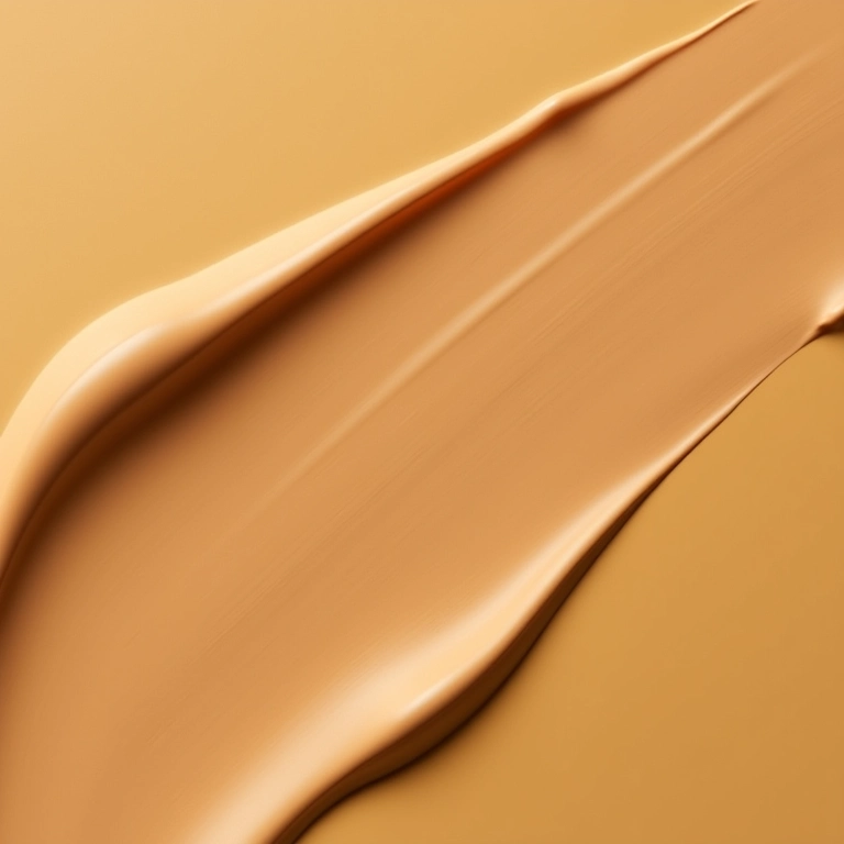 Textura do corretivo de chá verde, ideal para todos os tipos de pele.