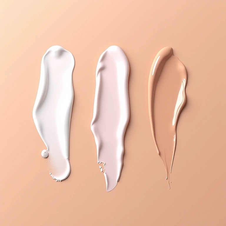 Texturas de primers para diferentes tipos de pele.