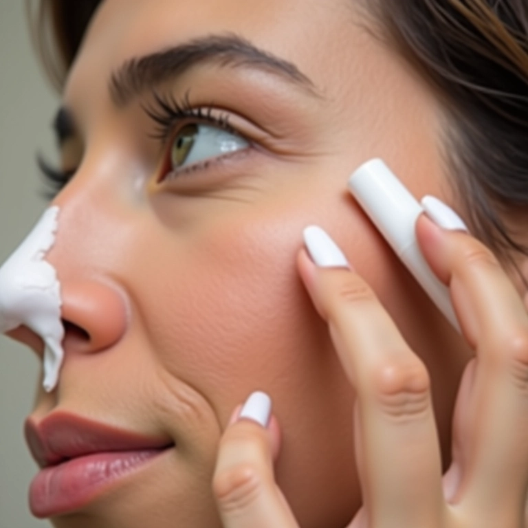 Use um primer hidratante antes da base.