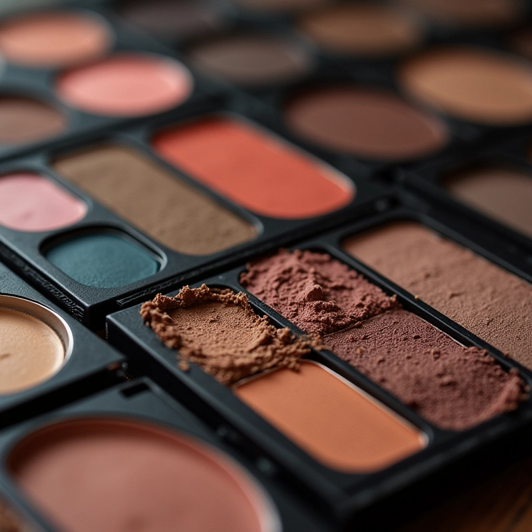 Variedade de paletas de sombras para todos os estilos e tons de pele.