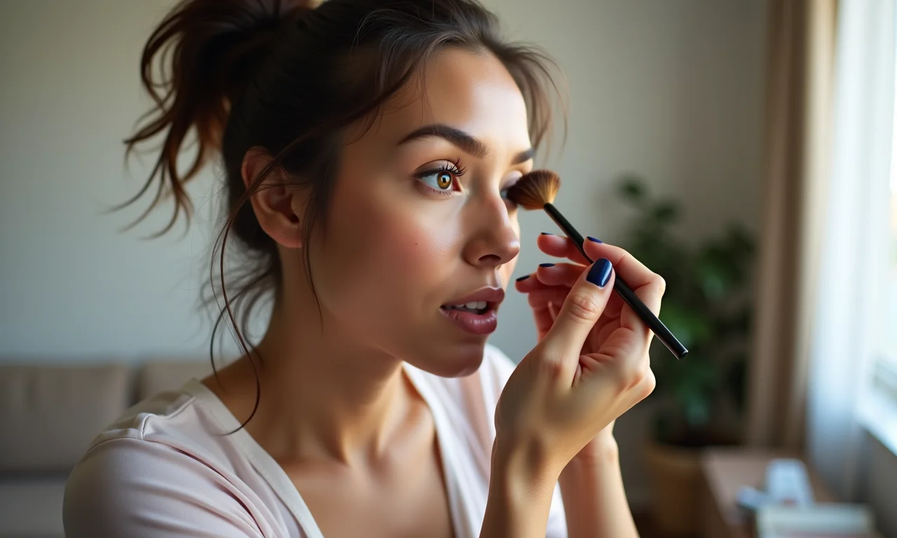 A iluminação como amiga na aplicação da maquiagem.