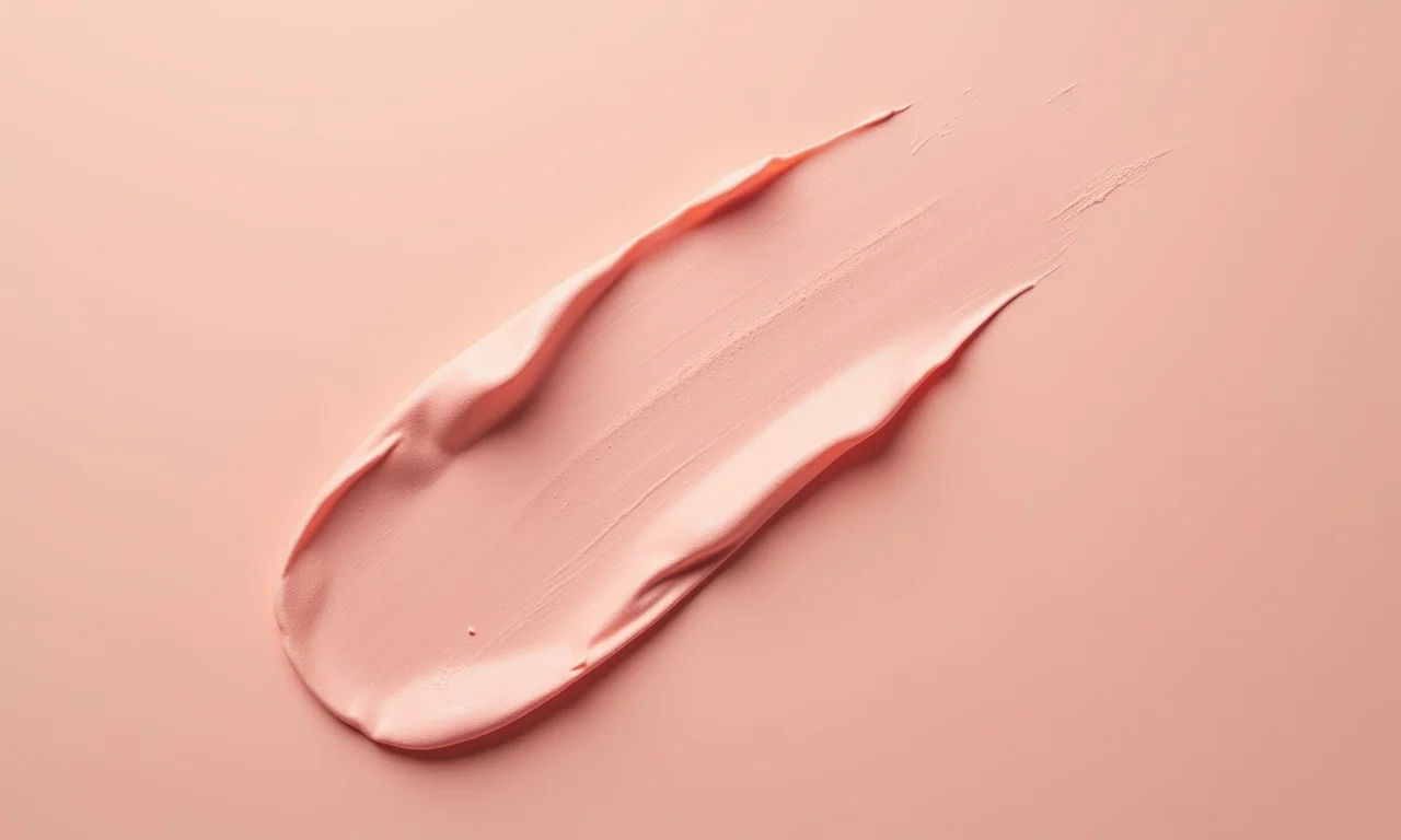 Amostras de blush cremoso revelando textura leve e hidratante.
