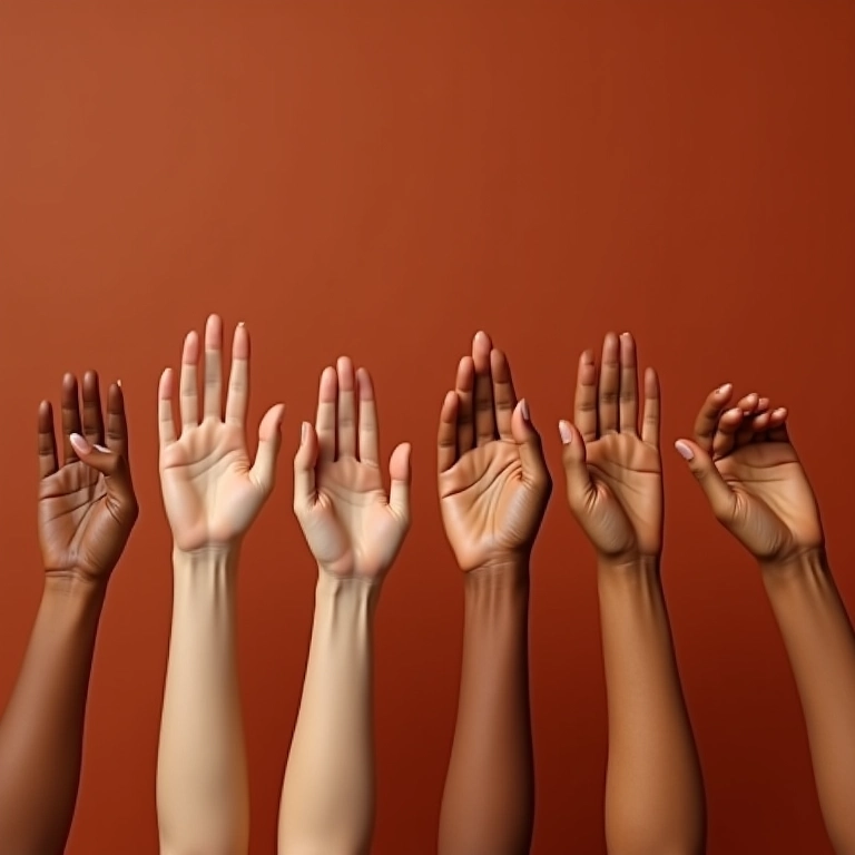 Amostras de CC Cream em diferentes tons de pele, mostrando uniformização.