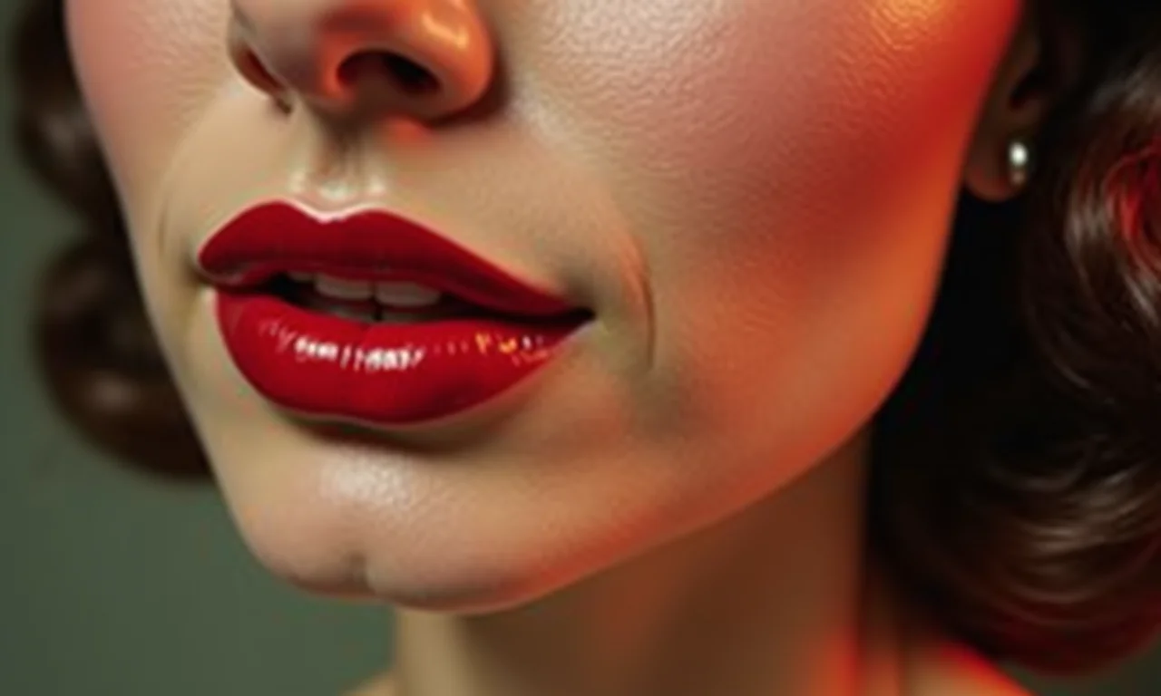 Batom vermelho: a marca registrada da maquiagem.