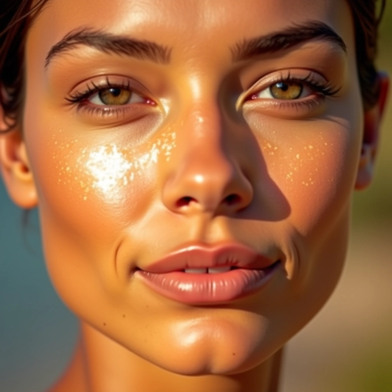BB cream com proteção solar para pele radiante.
