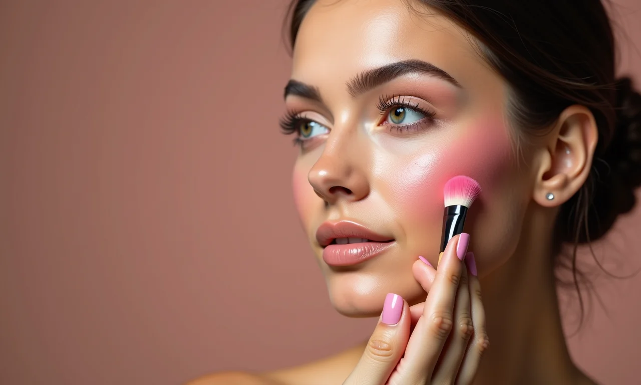 Blush para corar as bochechas.