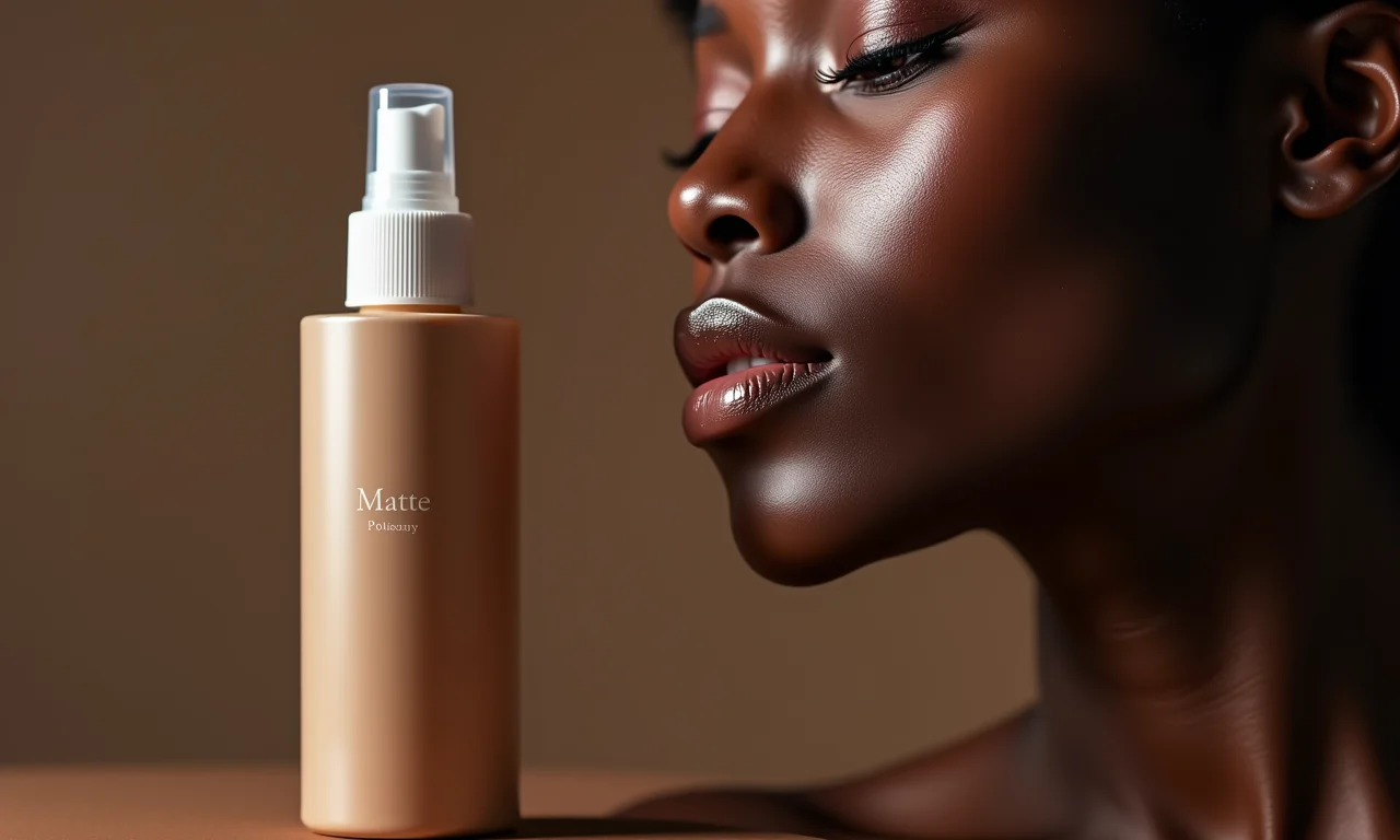 Bruma fixadora com acabamento matte: adeus brilho.