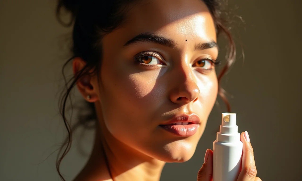 Bruma fixadora para pele mista: equilíbrio perfeito.