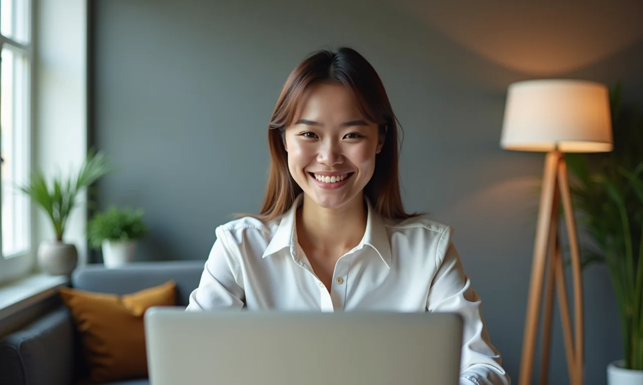 Câmera de boa qualidade realçando a beleza na maquiagem.