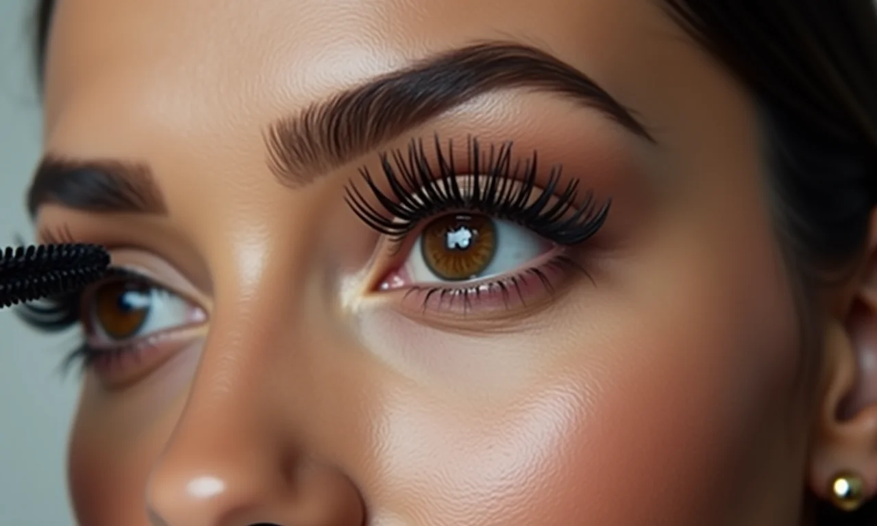 Cílios volumosos para um toque de glamour.