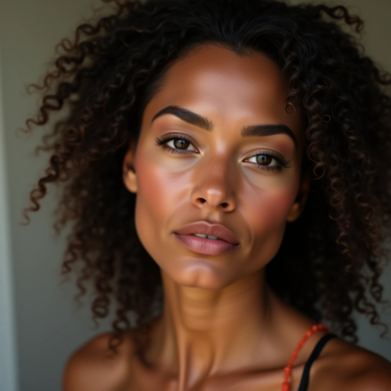 Contorno e maquiagem natural.