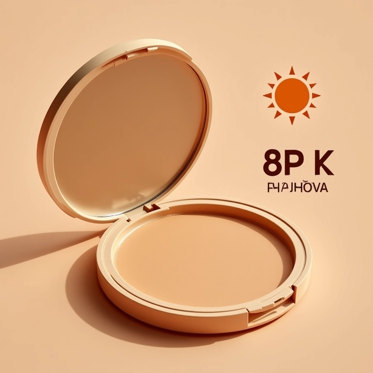 Contorno mineral com proteção solar para cuidar da sua pele.