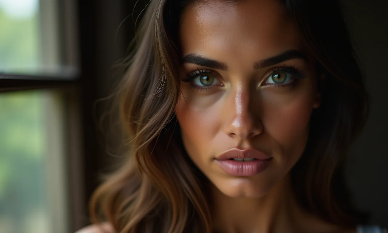 Contorno para definir o rosto na maquiagem soft grunge.