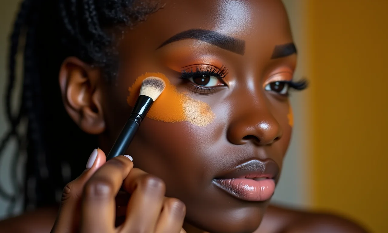 Contorno perfeito para pele negra sem acinzentar.