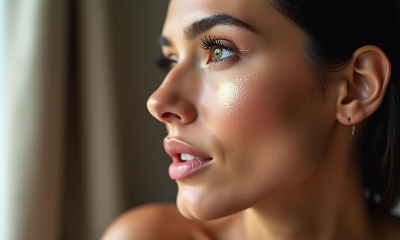 Contorno suave em soft glam.