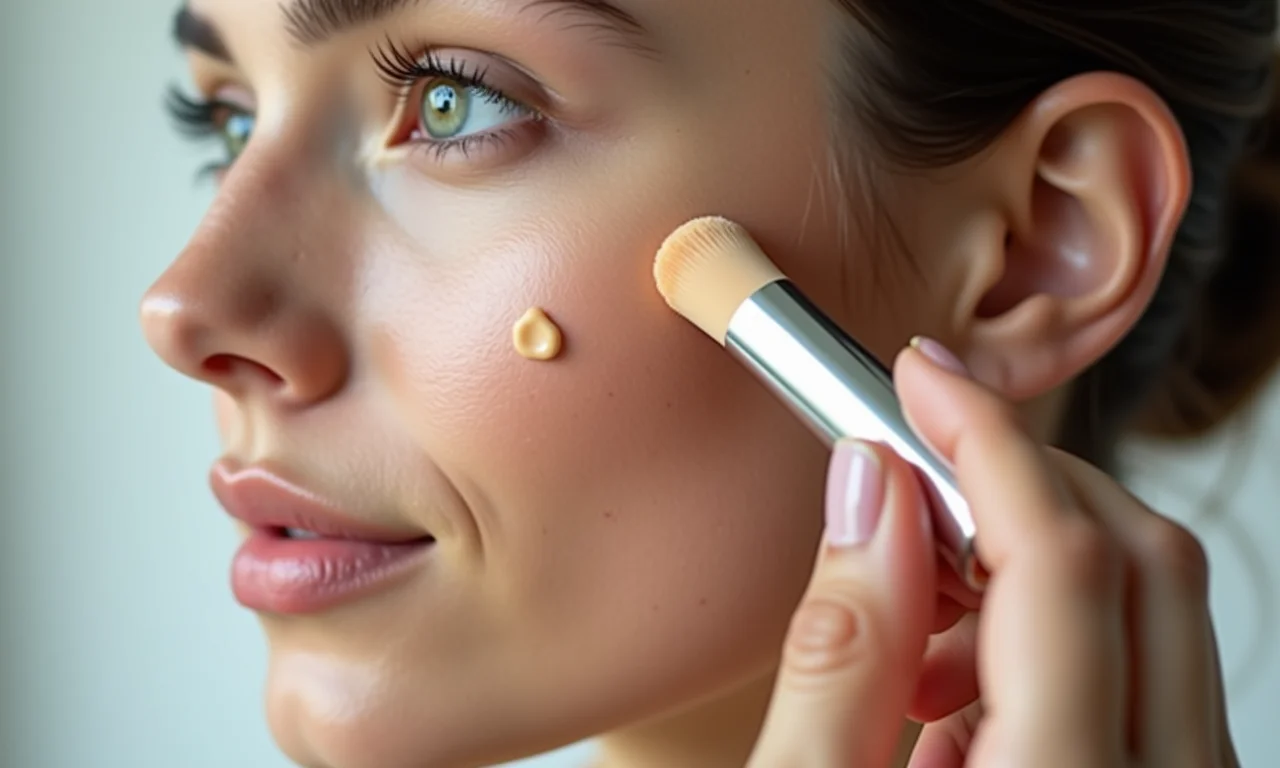 Corretivo cobrindo áreas específicas