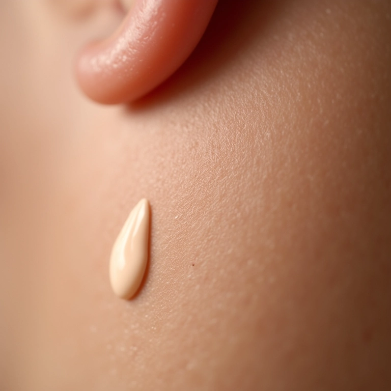 Corretivo hidratante para pele seca, foco na hidratação.